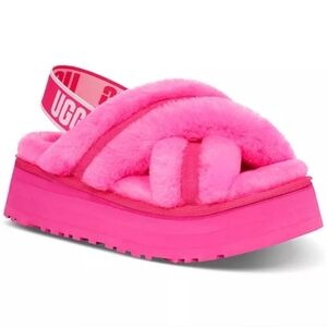 UGG | Disco Open-Toe Slip-On Platform Cross Slide